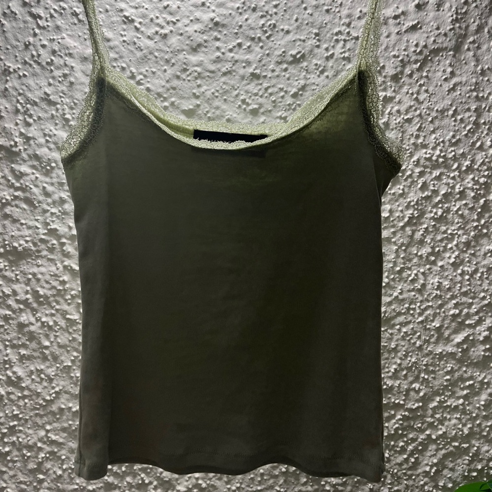 Green Tank Top Size M